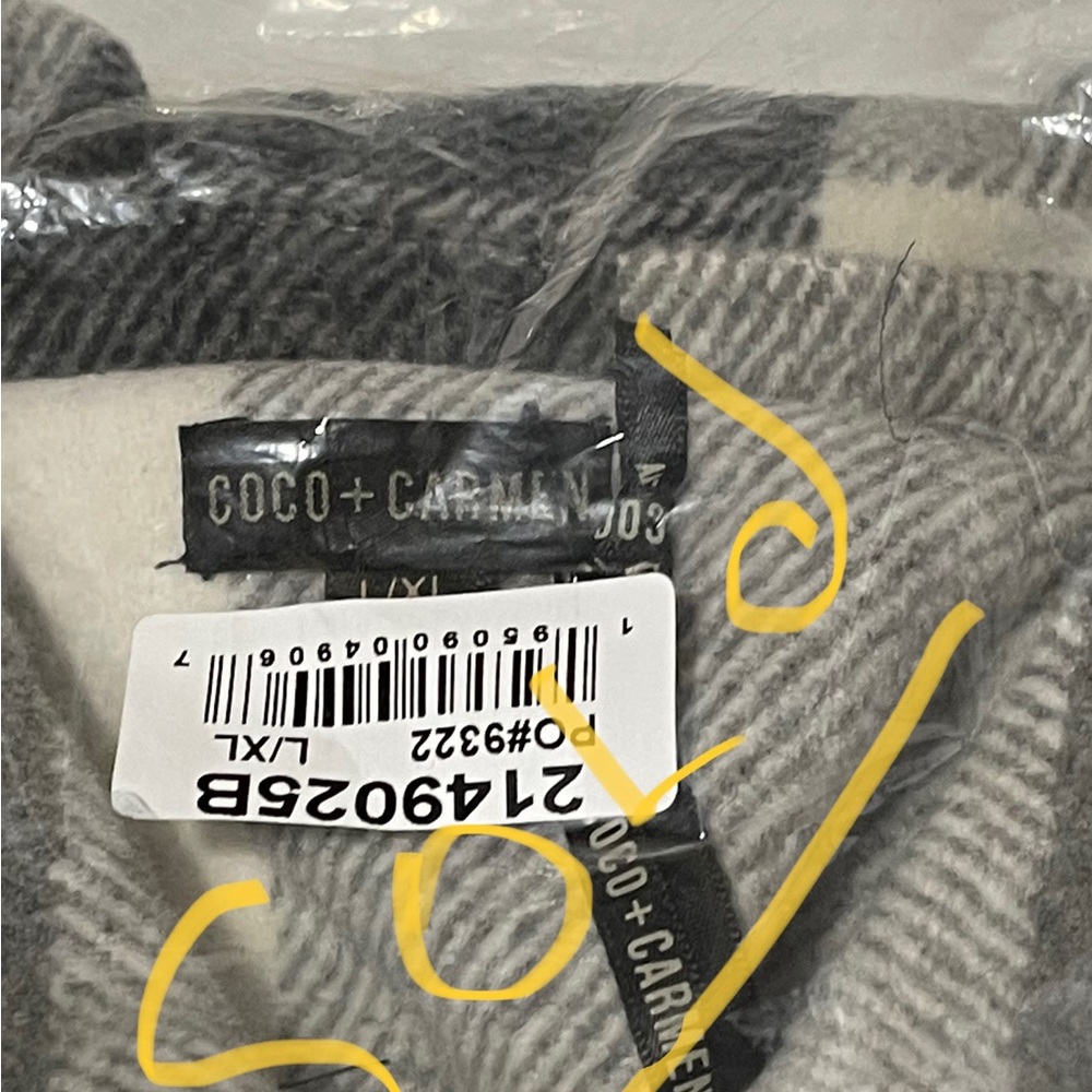 Brand new Cozy Days Plaid Jacket